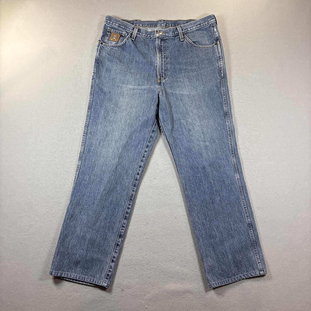 Y2K Cinch Gold Label Jeans Men 38x32 Medium Wash Relaxed Fit‎ Straight